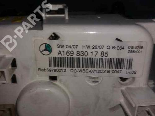 Climate control MERCEDES-BENZ A-CLASS (W169) A 180 CDI (169.007, 169.307) | BP825245I5