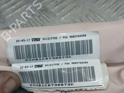 Right curtain airbag PEUGEOT 308 II (LB_, LP_, LW_, LH_, L3_)  | BP17747683C12 