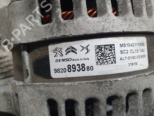 Alternator PEUGEOT TRAVELLER Bus (V_) 1.5 BlueHDi 120 | BP12567631M7 