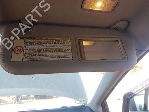 Used Right sun visor TOYOTA AVENSIS Estate (_T27_) 2.0 D-4D (ADT270_, ADT270R) (126 hp) 24662733