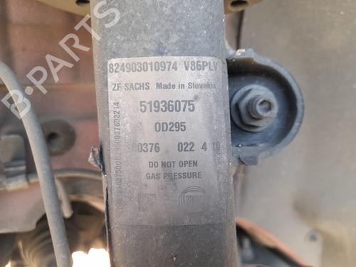 Used Left front shock absorber FIAT 500L (351_, 352_) 1.4 (199LYB1B) (95 hp) 26525493