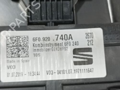 Instrument cluster SEAT IBIZA V (KJ1, KJG)  | BP7920985C47 