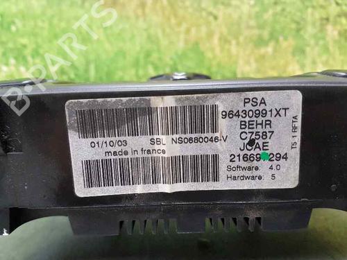 Climate control PEUGEOT 307 SW (3H)  | BP3722831I5 