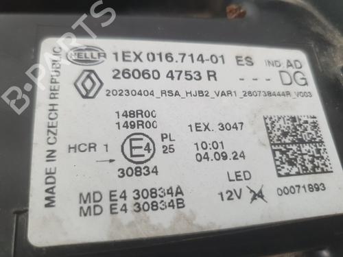 Left headlight RENAULT CAPTUR II (HF_) 1.0 TCe 90 ECO-G (HFM6) | BP38413640C28 - Image 4