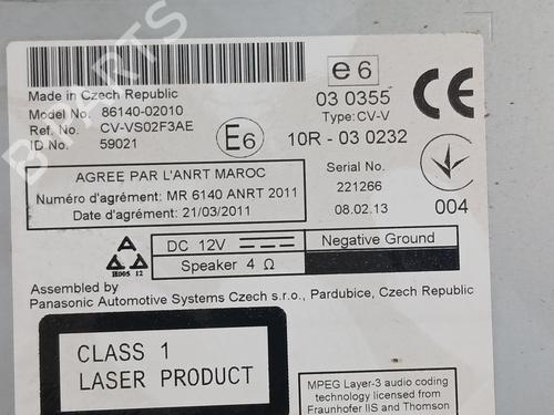 Electronic module TOYOTA AURIS (_E18_) 1.4 D-4D (NDE180_, NDE180R) | BP36987204M83 - Image 4