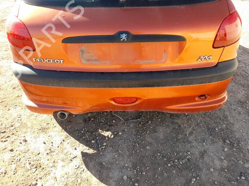 Used Rear bumper PEUGEOT 206 Hatchback (2A/C) 1.4 i (75 hp) 30624266
