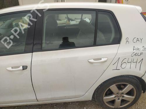 Used Left rear door VW GOLF VI (5K1) 1.6 TDI (105 hp) 24677077
