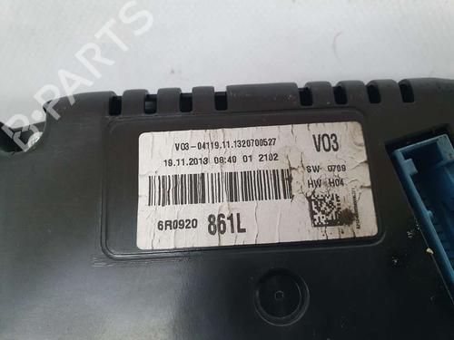 Instrument cluster VW POLO V (6R1, 6C1)  | BP15762004C47 