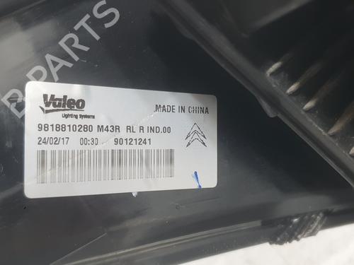 Right taillight CITROËN C-ELYSEE (DD_) 1.2 VTi 82 | BP31831631C35  - Image 5