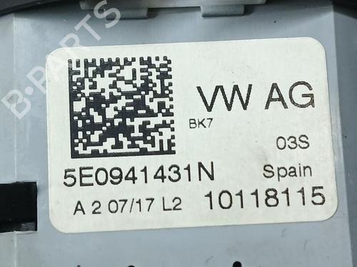 Headlight switch SKODA RAPID Spaceback (NH1) 1.6 TDI | BP23957397I24 - Image 3