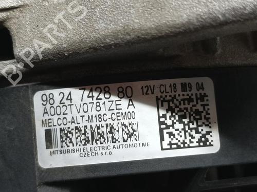 Alternator OPEL GRANDLAND / GRANDLAND X (A18, P1UO) 1.5 Turbo D (75) | BP15904932M7 