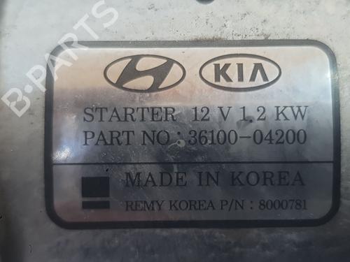 Startmotor KIA STONIC (YB) 1.0 T-GDi | BP37183286M8 - Image 5