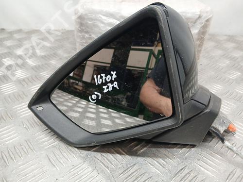 Used Left mirror SEAT LEON (5F1) 1.4 TSI (150 hp) 26136134