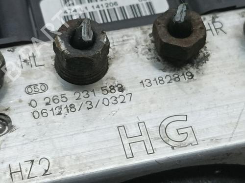 ABS pump OPEL MERIVA A MPV (X03) | BP3722168M43