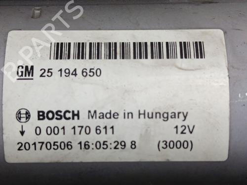 Starter OPEL CORSA E (X15) 1.4 Turbo (08, 68) | BP39658371M8 - Image 3