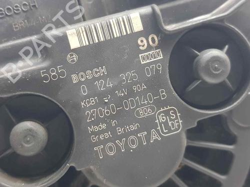 Generator TOYOTA AVENSIS Saloon (_T25_) 1.8 VVT-i (ZZT251_, ZZT251R) | BP22972582M7 