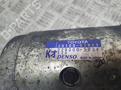 Starter TOYOTA LAND CRUISER PRADO (_J15_) 3.0 D-4D (KDJ150_, KDJ150, KDJ155) | BP11276000M8 