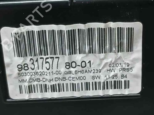 Instrument cluster PEUGEOT 508 II (FB_, FH_, F3_)  | BP7280935C47 