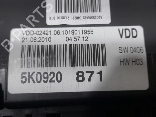 Instrument cluster VW GOLF VI (5K1) 1.2 TSI | BP29862539C47