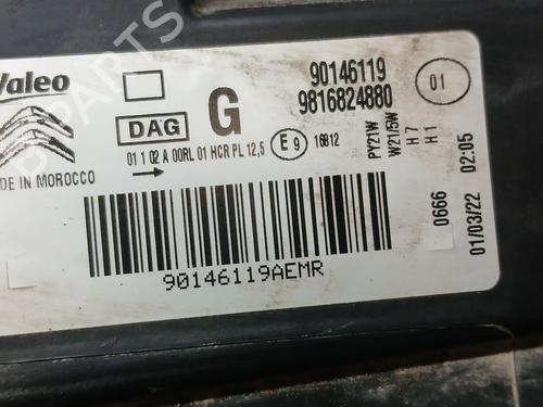 Left headlight CITROËN BERLINGO Box Body/MPV (K9) 1.5 BlueHDi 100 | BP32499373C28