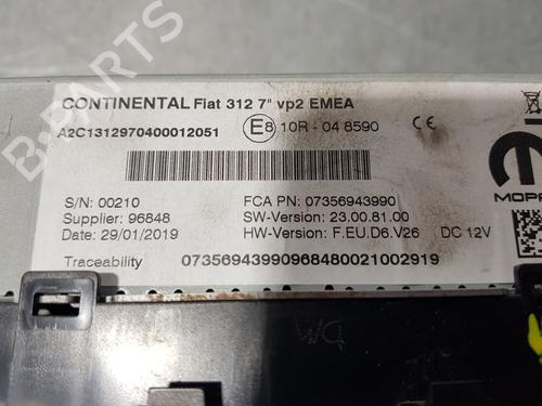 Radio FIAT 500 (312_)  | BP13391402E6 