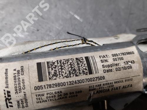 Right curtain airbag FIAT 500 (312_)  | BP10175560C12 