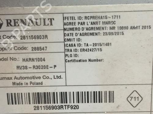 Radio MERCEDES-BENZ CITAN Box Body/MPV (W415) 109 CDI (415.601, 415.603, 415.605) | BP27805695E6 