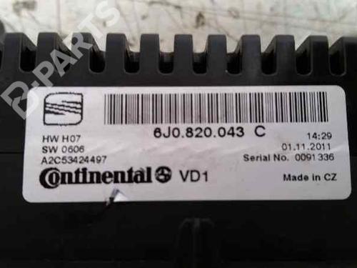 Climate control SEAT IBIZA IV ST (6J8, 6P8)  | BP603623I5 