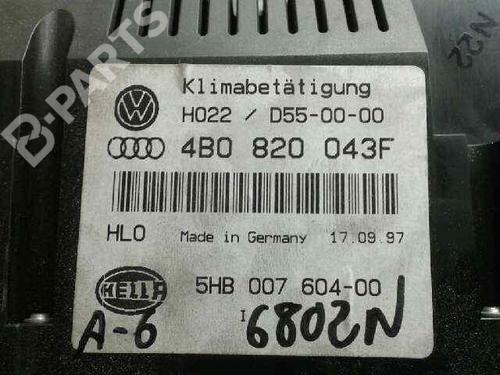Climate control AUDI A6 C5 (4B2)  | BP3695555I5 
