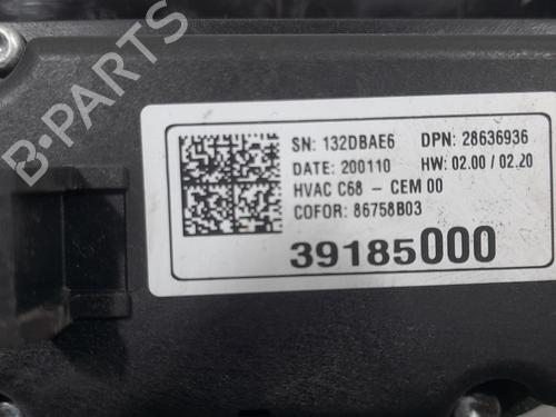 Climate control OPEL CORSA F (P2JO) 1.2 (68) | BP29309904I5