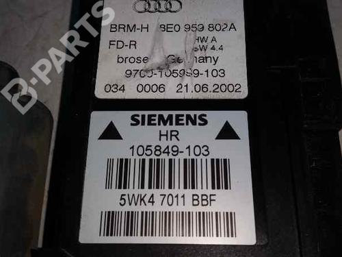 Rudehejsemotor bagstkærm højre AUDI A4 B6 (8E2) 2.0 | BP743562E22 