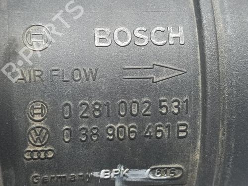 Mass air flow sensor VW POLO (9N_, 9A_)  | BP15211669M95 