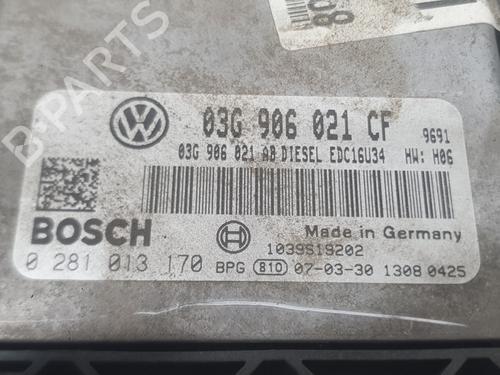 Engine control unit (ECU) VW EOS (1F7, 1F8) 2.0 TDI | BP38104962M57 - Image 4