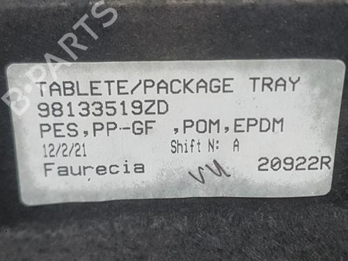 Rear parcel shelf CITROËN C3 III (SX) 1.5 BlueHDi 100 (SXYHYP, SXYHTU) | BP35769695C85 - Image 3
