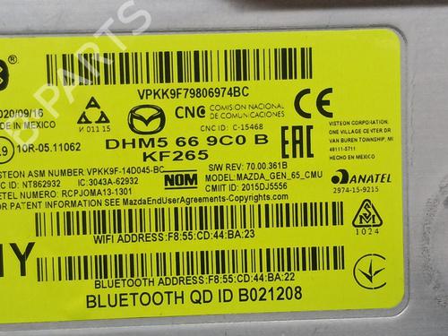 Módulo eletrónico MAZDA 2 Hatchback (DL, DJ) 1.5 SKYACTIV-G | BP32372313M83