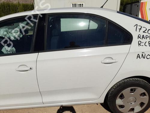 Used Left rear door SKODA RAPID (NH3, NK3, NK6) 1.2 TSI (105 hp) 29812810
