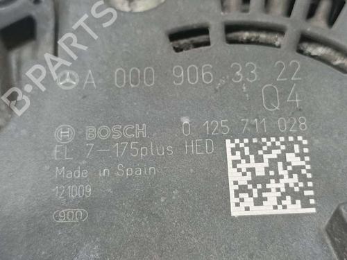 Alternator MERCEDES-BENZ B-CLASS Sports Tourer (W246, W242) B 200 CDI / d (246.208) | BP17390280M7 