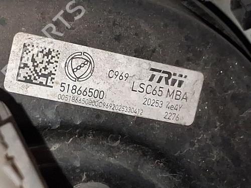 Used Servo brake Servo brake FIAT 500 (312_) 1.2 (312AXA1A) (69 hp) 39955086 39955086