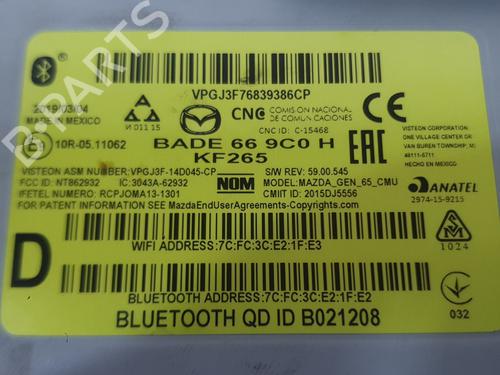 Radio MAZDA 2 Hatchback (DL, DJ) 1.5 SKYACTIV-G | BP37757835E6 - Image 4