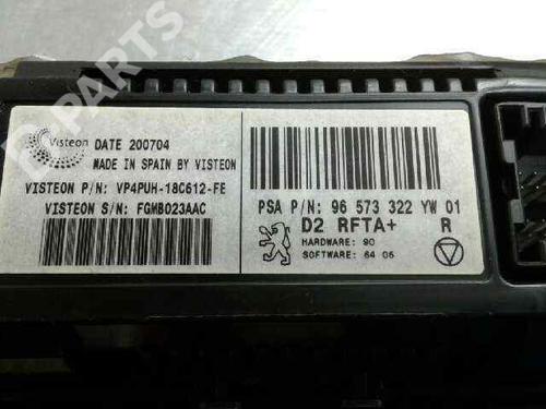 Climate control PEUGEOT 407 (6D_)  | BP3695573I5 