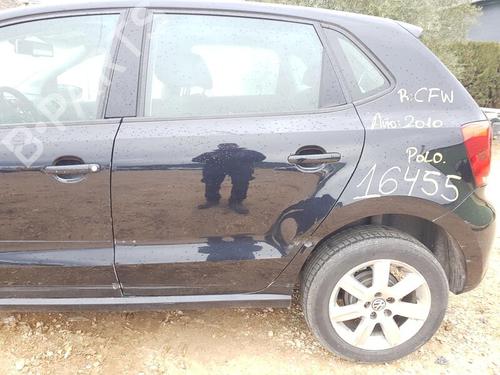 Used Left rear door VW POLO V (6R1, 6C1) 1.2 TDI (75 hp) 24677306