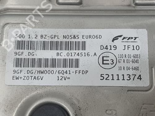 Engine control unit (ECU) FIAT 500 (312_) 1.2 LPG (312AXA1A) | BP33690754M57 - Image 4