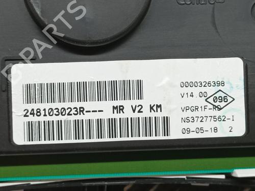 Instrument cluster DACIA SANDERO II  | BP10501512C47 