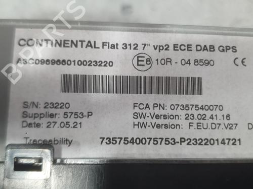 Electronic module FIAT 500 (312_) 1.0 Mild Hybrid (312.AYD1B) | BP39470101M83 - Image 4