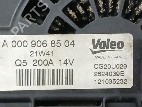 Alternator MERCEDES-BENZ SPRINTER 3,5-t Van (B907, B910) 314 CDI RWD (907.631, 907.633, 907.635, 907.637) | BP26596488M7 