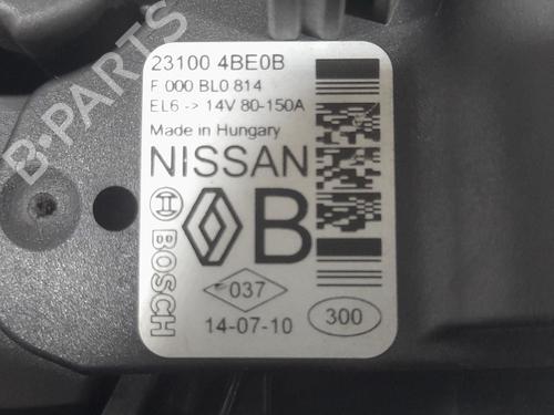 Alternator NISSAN QASHQAI II (J11, J11_) 1.2 DIG-T | BP28193323M7