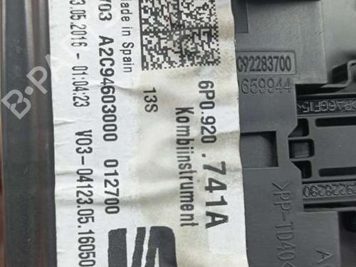 Instrument cluster SEAT IBIZA IV (6J5, 6P1)  | BP18080254C47 