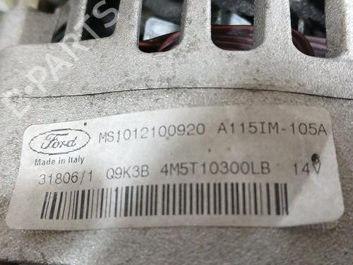 Alternator FORD FOCUS C-MAX (DM2) 1.8 TDCi | BP37473205M7 - Image 3