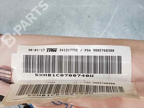 Right curtain airbag PEUGEOT 308 SW II (LC_, LJ_, LR_, LX_, L4_)  | BP3732655C12 