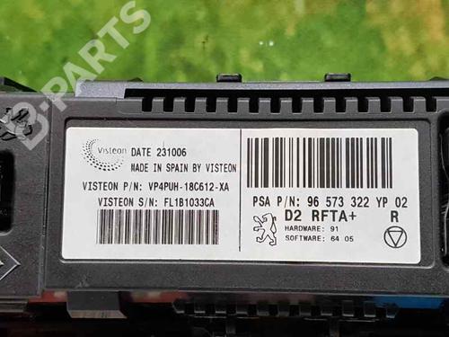 Climate control PEUGEOT 407 (6D_)  | BP4386468I5